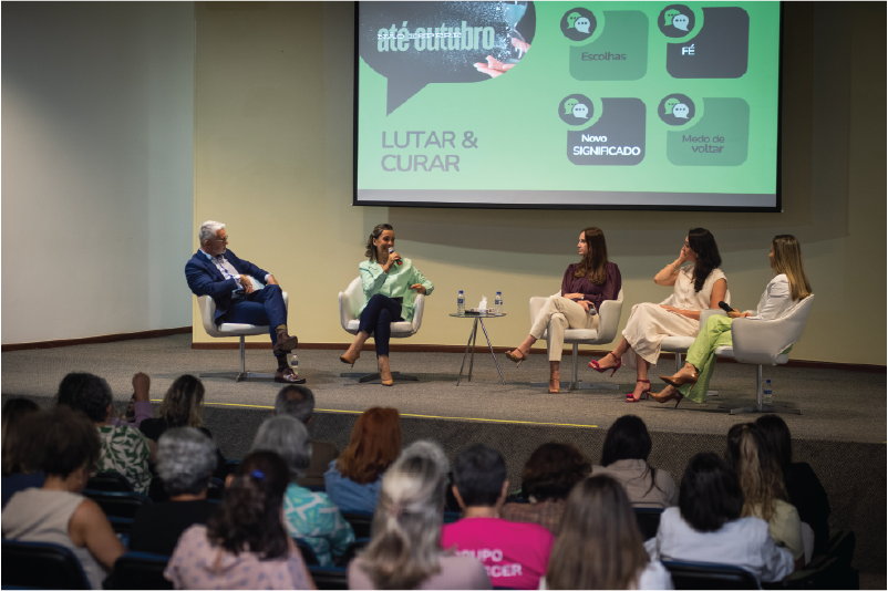 Painel de discussão com especialistas